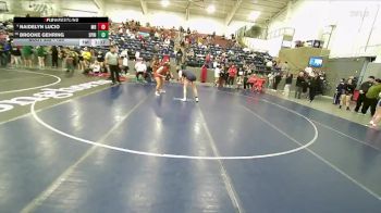 155 lbs Cons. Round 2 - Brooke Gehring, Springville vs Naidelyn Lucio, Mountain Ridge