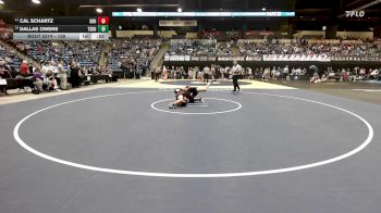 138 lbs Cons. Round 2 - Cal Schartz, Great Bend HS vs Dallas Owens, Tecumseh-Shawnee Heights HS