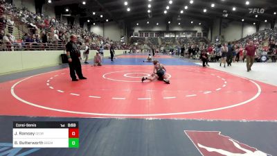 75-85 lbs Consolation - Jack Ramsey, Georgia vs Bryce Butterworth, Bremen Takedown Club