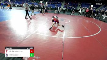 120 lbs Consi Of 16 #2 - Benjamin Barrasso, Tewksbury vs Nate Garozzo, Lincoln-Sudbury (HS)