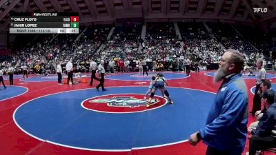 113-1A 3rd Place Match - Cruz Floyd, Elbert County vs Jahir Lopez, Toombs County