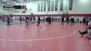 141 lbs Cons. Semi - Blake Runion, Corban University vs Tallon Chambers, Cal Poly Humboldt