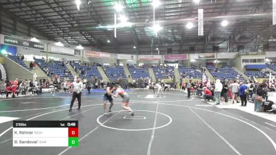 215 lbs 3rd Place - Kaden Rohner, Rocky Mountain HS vs Braeden Sandoval, Team Pueblo