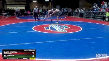 2A-190 lbs Quarterfinal - Riley Davis, Model vs David Heredia, Union County