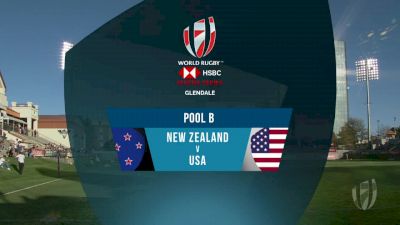 New Zealand 7s vs USA 7s Pool B | 2018 HSBC Women's 7s Colorado