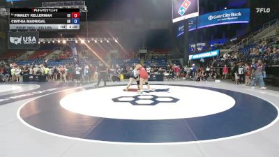 235 lbs Cons. Rd Of 32 - Finnley Kellerman, KS vs Cinthia Madrigal, OR