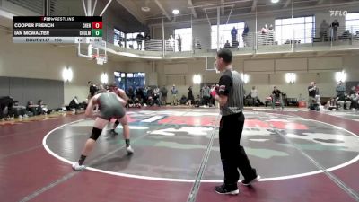 190 lbs Cons. Round 4 - Ian McWalter, Almira Coulee Hartline vs Cooper French, Cheney