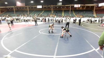 90 lbs Rr Rnd 1 - Santiago Ortega, New Mexico Punishers vs Ismael Lucero, NM Gold