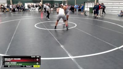 285 lbs Cons. Round 3 - Cade Whish, Colorado School Of Mines vs Bradley Moore, Wyoming