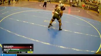 215 lbs Round 2 - Alex Kurth, Whitmore Lake vs Kenyon Thompson, Ypsilanti
