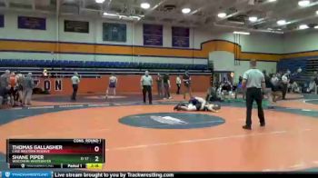 165 lbs Cons. Round 1 - Shane Piper, Wisconsin-Whitewater vs Thomas Gallagher, Case Western Reserve