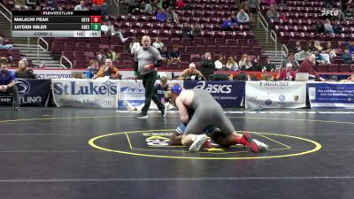 189 lbs Consi 2 - Malachi Peak, Bethlehem Center vs Jayden Imler, Chestnut Ridge