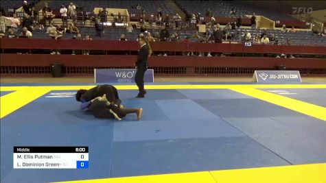 Miles Ellis Putman vs Legend Dominion Green- 2024 Pan IBJJF Jiu-Jitsu No-Gi Championship