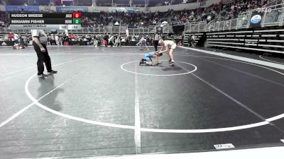 120 lbs Semifinal - Hudson Breese, Jaguar WC vs Benjamin Fisher, Hurricane Wr Ac