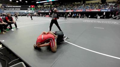157 lbs Champ. Round 2 - 5 Bryce Boumans, Grand View vs 12 Cayleb Atkins, Friends