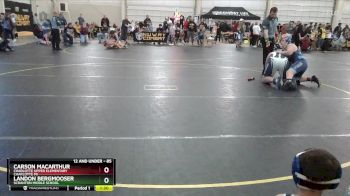 85 lbs Round 3 - Landon Bergmooser, Scranton Middle School vs Carson MacArthur, Charlotte Upper Elementary Charlotte MI