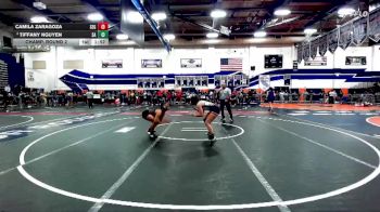 125 lbs Champ. Round 2 - Camila Zaragoza, Segerstrom vs Tiffany Nguyen, Santa Ana