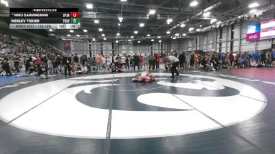 132 lbs Quarters - Jaxon Gillespie, All-Phase Wrestling Club vs Clayton Sullivan, Askeo International Mat Club