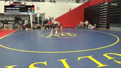 140 lbs Quarterfinal - Kodie Holcomb, Iowa Valley, Marengo vs Jaydee Bircher, Davis County