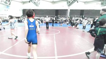 77 lbs Rr Rnd 2 - Ryder Kim, RedNose Wrestling School - ESC vs Michael Alessi, Clearview - ESC