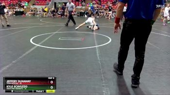 96 lbs Semis (4 Team) - Jeffery Dunaway, Team Gotcha vs Kyle Scavuzzo, Highland Hornets
