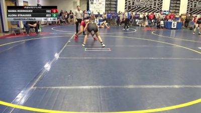 136 lbs Quarterfinal - Naima Rodriguez, Fauquier-VA vs Alora Strauser, Archbishop Alter-OH
