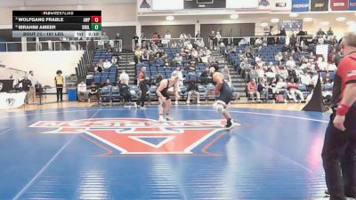 197 lbs Quarterfinal - Wolfgang Frable, Army West Point vs Ibrahim Ameer, Drexel
