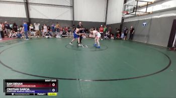 132 lbs Cons. Round 5 - Sam DeHan, Reality Sports Wrestling Club vs Cristian Garcia, Sunnyside Ironman Wrestling