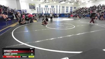 105 lbs Cons. Round 4 - Samantha Oliva, Bell Gardens vs Aubrey Sedeno, Thousand Oaks