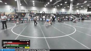 138 lbs 7th Place Match - Socorro Rodriguez, MO vs Faith James, MO