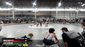 70 B Round 4 - Adam Wallace, Team Real Life vs Jack Mueller, Kuna Klub Wrestling