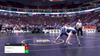 172 lbs Consi Of 8 #2 - Brian Heard, Abington Heights vs Brandon Carr, Sun Valley