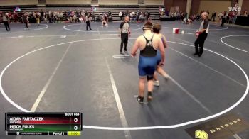 215 Championship Bracket Cons. Round 5 - Aidan Fartaczek, Wayzata vs Mitch Folks, Woodbury