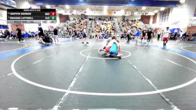 165 lbs 7th Place Match - Griffin Gerber, Oakdale vs Reagan Luttrell, Cleveland