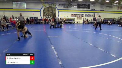 JV-5 lbs Round 1 - Joey Henry, Vinton-Shellsburg vs Derek Chambers, Cedar Rapids Jefferson