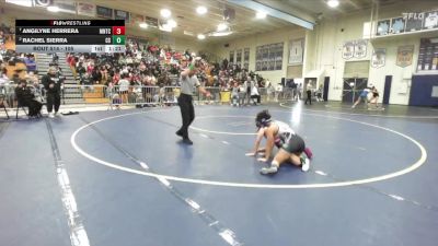 105 lbs Quarterfinal - Angilyne Herrera, Montclair vs Rachel Sierra, Canyon Springs