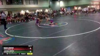 160 lbs Round 2 (16 Team) - Sean Crews, Social Circle vs Caydn Smith, Michiana Vice-Pink