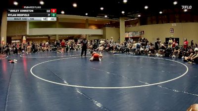 106 lbs Cons. Round 5 - Rylan Redfield, Florida Pitbulls vs Briley Johnston, Saraland