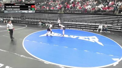 5A 144 lbs Quarterfinal - Blake Buckway, Box Elder vs Hunter Hanson, Hillcrest