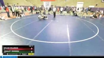 126 lbs Quarterfinal - Dylan Colleran, IA vs Presley Johnson, MO