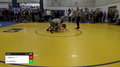 215 lbs R-32 - Luke Boylan, Burrell vs Aidan Schlett, St. Joseph Regional-NJ