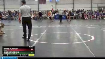 76 lbs Round 4 - Cale Richardson, Oklahoma Outlaws vs Frank Albright, Apex