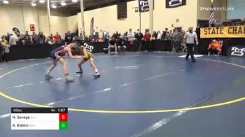 85 lbs Prelims - Nolan Savage, Williams Valley vs Brooks Blasko, Shaler