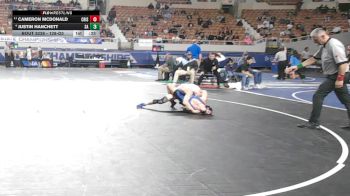 128-D3 Cons. Round 2 - Cameron Mcdonald, Crismon High School vs Justin Hanchett, Safford High School