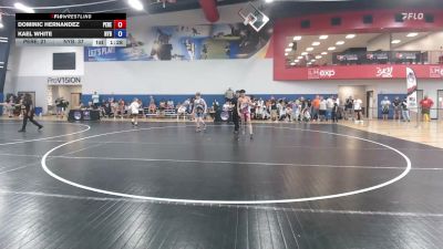 132 lbs Dominic Hernandez, Pennsylvania Red vs Kael White, New York Blue