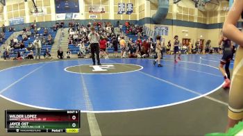 73 lbs Round 2 (8 Team) - Wyatt Melchi, Garrett Wrestling Club vs Acelynn Bausch, Oak Hill Wrestling Club