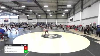 130 lbs Consi Of 16 #2 - Gabe Gross, Titans Wrestling vs Tyler Bloomfield, Salem Elite