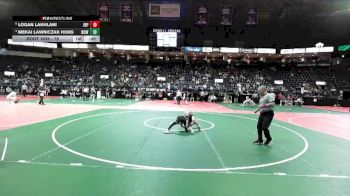 78 lbs 5th Place Match - Mekai Lawniczak Hons, WSW1 vs Logan Lakhlani, JRP1