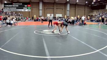 125 lbs Cons. Round 4 - Alyssa Dawson, Lebanon vs Lynleigh Weltzin, Thompson