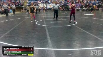 1 - 113 lbs 5th Place Match - Brynan Hildebrand, Buffalo Gap vs Elijah Rosenfeld, Galax